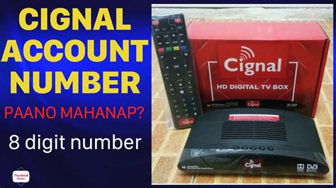 how to get cignal account number without smart card|cignal tv sign in account.